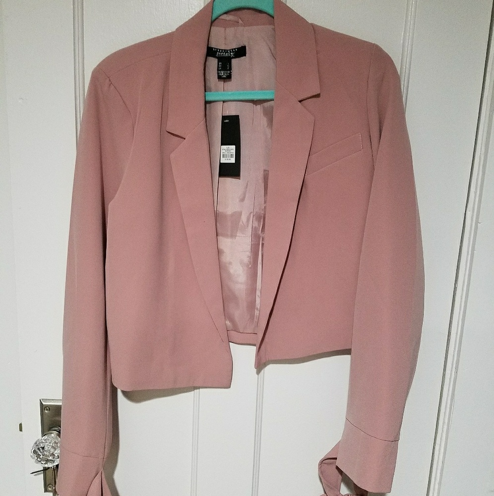Pastel rose blazer